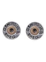 15 MM Bullet Shell Earrings - The Fringe Spa'Tique