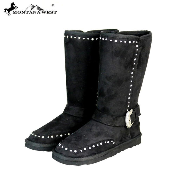 Boots Buckle Collection- Black - The Fringe Spa'Tique