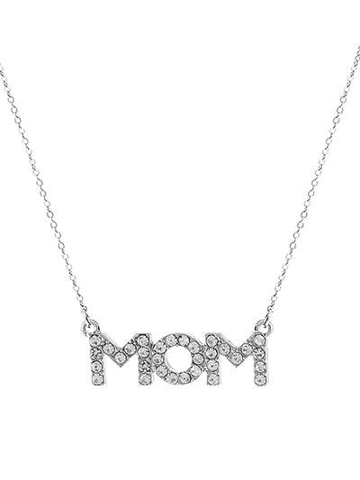 "MOM" Necklace - The Fringe Spa'Tique