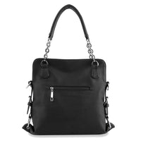 Handbag Factory Corp - Dazzling Rhinestone Fashion Handbag: Black / ONE SIZE