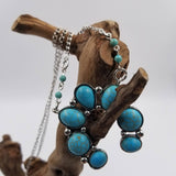 CHAKRA JEWELRY - Turquoise Squash Necklace