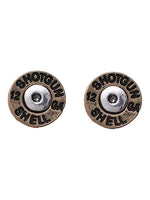 12MM Bullet Shell Earrings