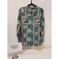 NFR WORTHY BUTTON UP - The Fringe Spa'Tique