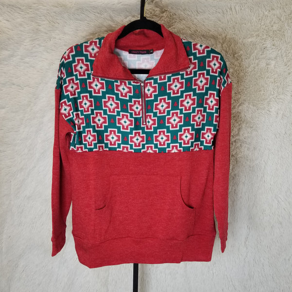 THE CHRISTMAS CROSS PULLOVER.