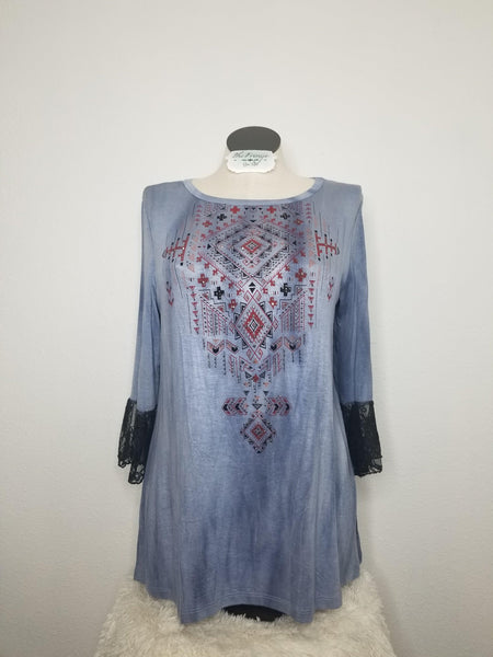 MW Laced Back Tribal Print - The Fringe Spa'Tique