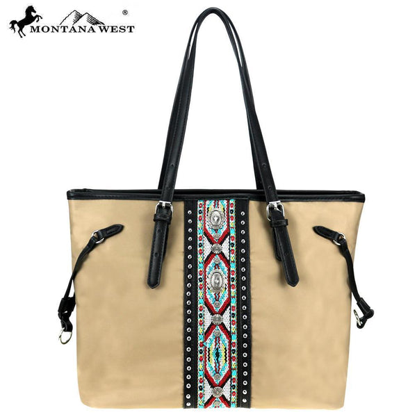 Montana West Aztec Collection Tote - The Fringe Spa'Tique