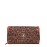 Montana West Western Tooling Collection Wallet - The Fringe Spa'Tique