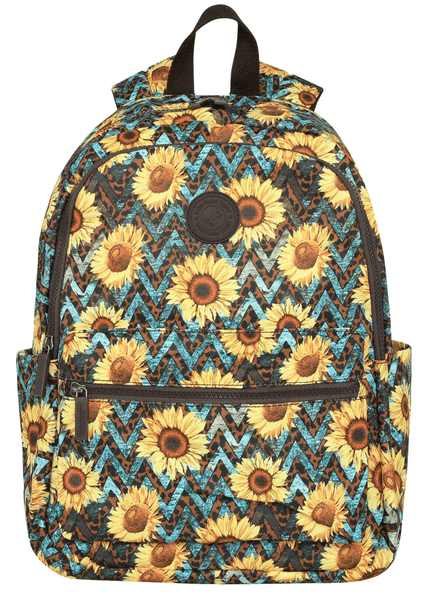 Montana West Sunflower Print Backpack - The Fringe Spa'Tique