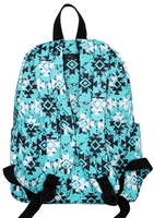 Montana West Turquoise Aztec Print Backpack - The Fringe Spa'Tique
