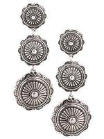Western Rounds Post Earrings - The Fringe Spa'Tique