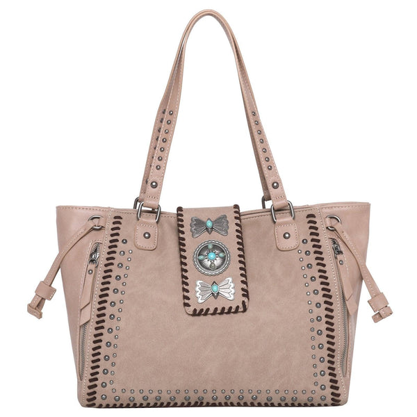 Wrangler Mariposa Concho Concealed Carry Tote（Wrangler by Montana West） - The Fringe Spa'Tique