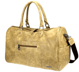 Montana West Buckle Collection Duffle Bag- Tan - The Fringe Spa'Tique