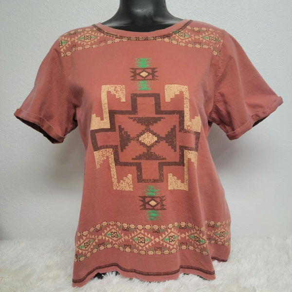 Western Tribal Design Shirt - The Fringe Spa'Tique