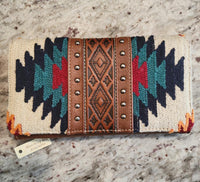 Montana West Aztec Tapestry Wallet - The Fringe Spa'Tique